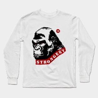 The Strongest Gorilla Long Sleeve T-Shirt